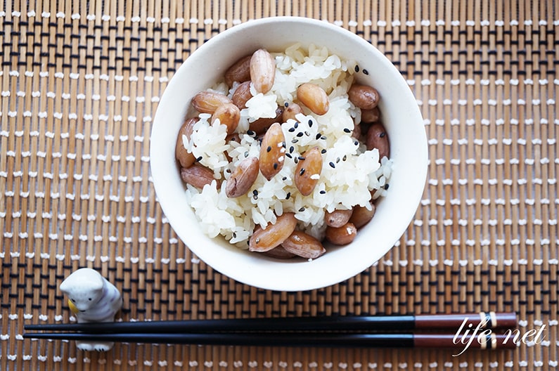 落花生のおこわのレシピ。相葉マナブで話題の千葉県の郷土料理。