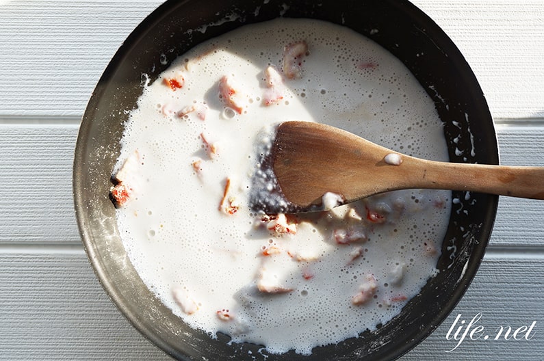 里芋ペーストで作るグラタンのレシピ