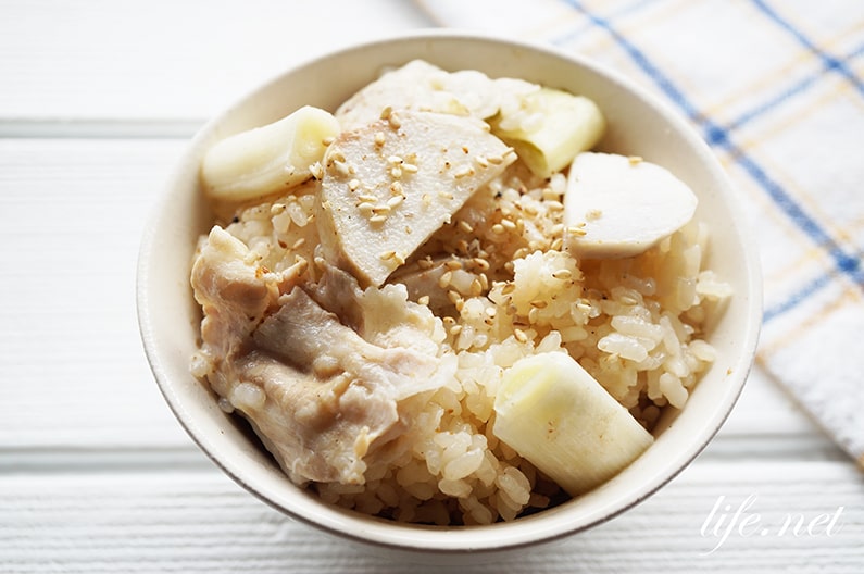 相葉マナブの里芋と豚バラの炊き込みご飯のレシピ。絶品里芋ご飯。