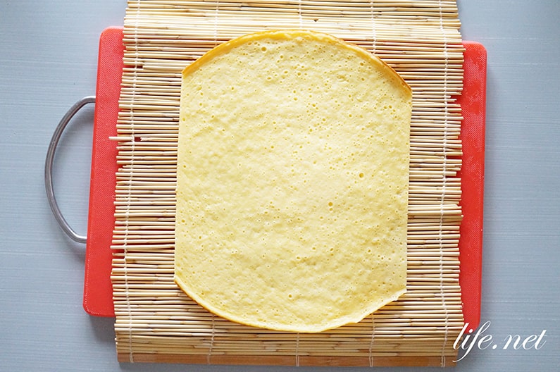 フライパン伊達巻の作り方。平野レミさんの簡単レシピ。