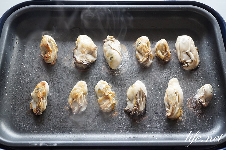 ケンミンショーのカキオコのレシピ。岡山県の牡蠣お好み焼き。