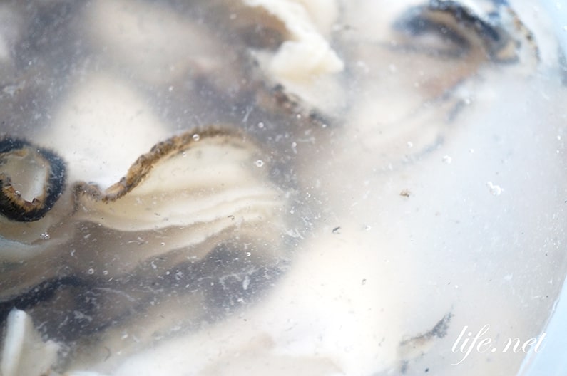 あさイチの牡蠣が縮まない洗い方・下処理の仕方。ふっくら仕上がる。
