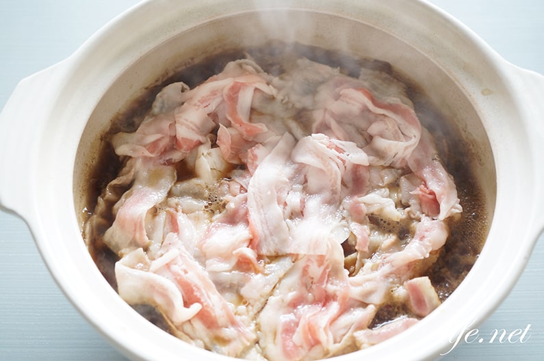 たたき大根と豚バラ鍋のレシピ。相葉マナブで話題の作り方。