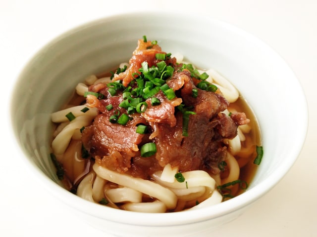 肉うどんのレシピ。あさイチで話題の北九州のご当地料理。