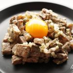 志麻さんの牛肉のタルタルステーキのレシピ。沸騰ワード10で話題。