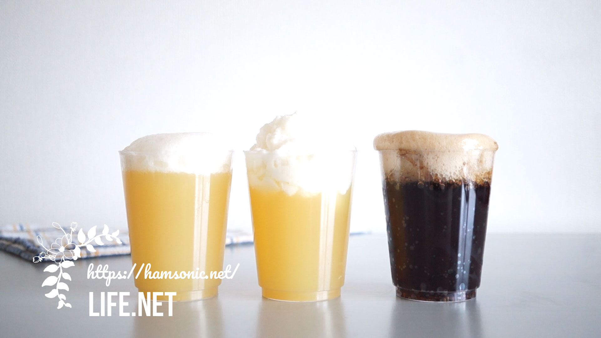 子供ビールの作り方 ゼラチンで作る泡ビール風ジュースのレシピ Life Net