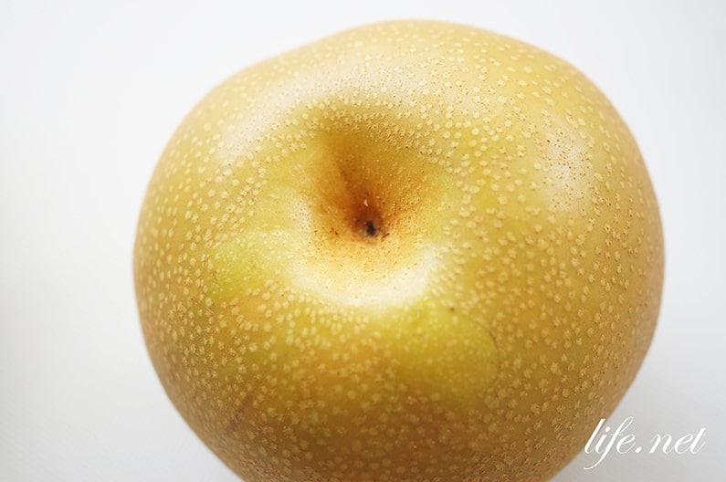 ガッテンの甘い梨の見分け方。美味しい梨はコルクを見るのがポイント。
