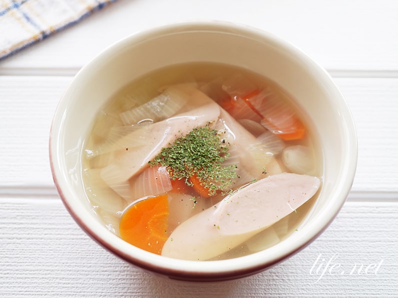 ガッテンの魚肉ソーセージのポトフのレシピ。簡単！煮込むだけ。