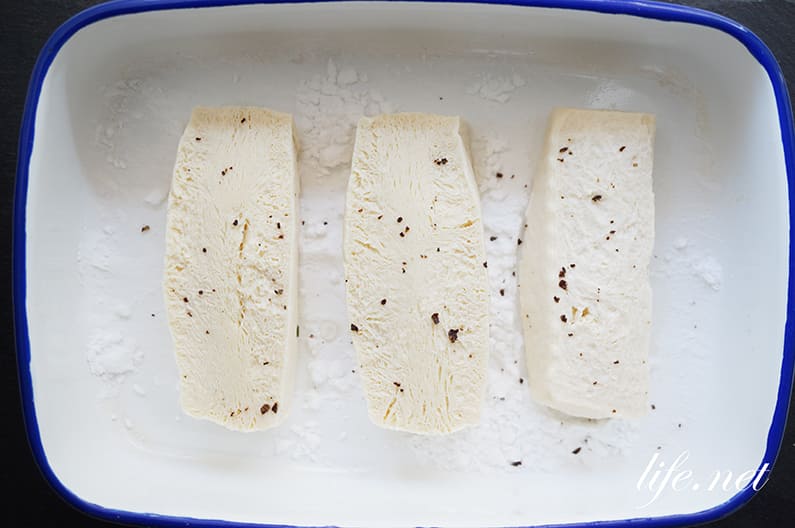 豆腐南蛮の作り方。カロリー25％カットのヘルシーレシピ。