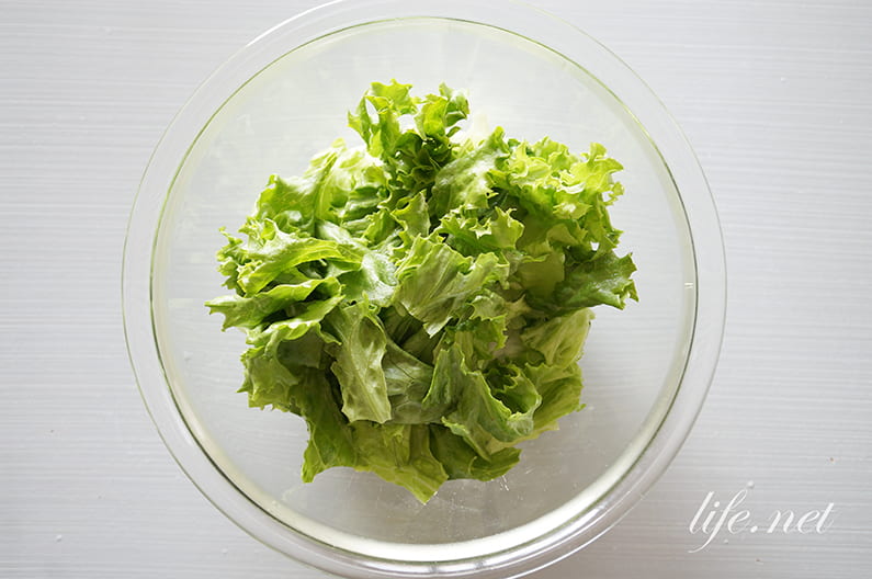 志麻さんのキムチレタスのレシピ。海苔とごま油で絶品韓国風サラダ！