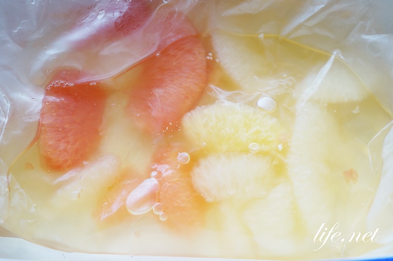 冷凍フルーツビネガーの作り方。1日で＆ジッパー袋で簡単にできる！