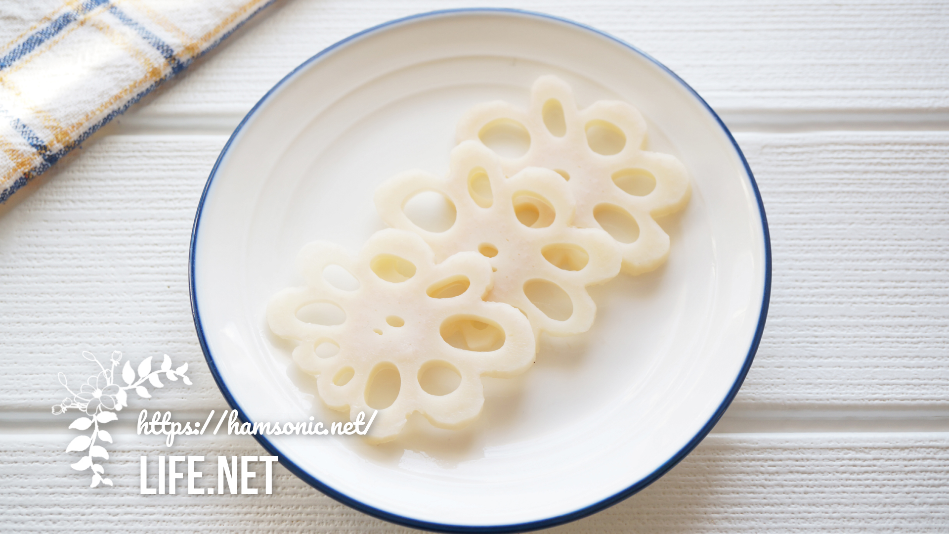 花れんこんの作り方 型抜きでも作れる飾り切り Life Net