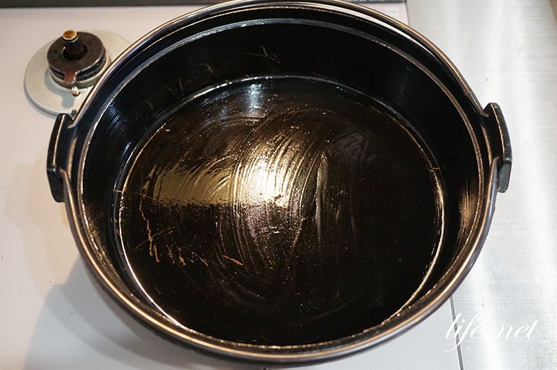 すき焼き鍋で作るオムレットケーキのレシピ。子供に大人気！