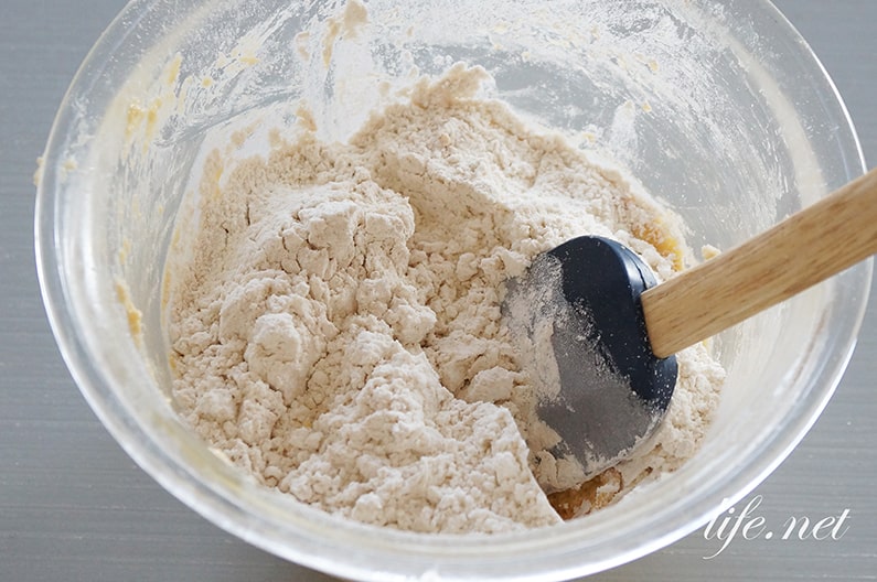砂糖少な目、全粒粉のパウンドケーキの作り方。体に優しいレシピ。